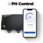 Smartphone Application and the Growee pH management unit.
