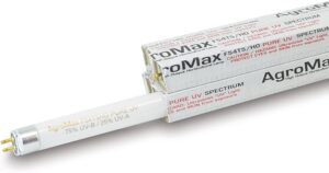 GroMax 48-inch Pure UV T5 fluorescent bulb for UVB supplementation in cannabis
