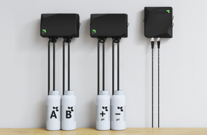 Growee 2-Dosing Pump Starter Combo for automated nutrient and pH management